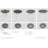 Спот NOVOTECH PATTERN встраиваемый 370136 NV-370136